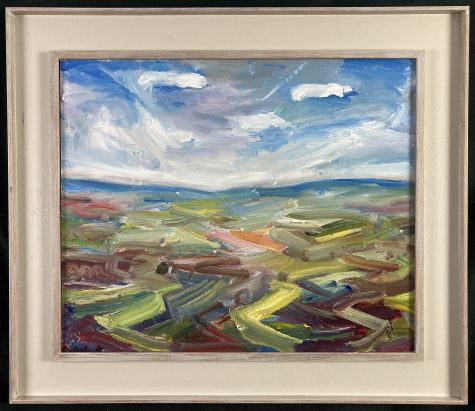 Sam Travers landscape. Painting &copy; Sam Travers